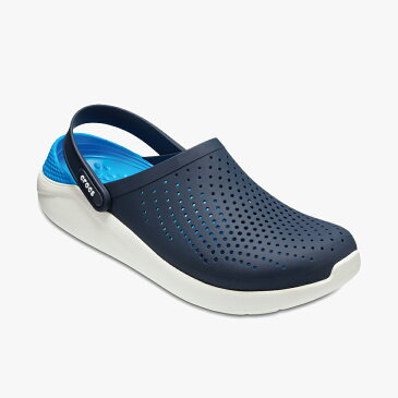 ▲スーパーセール半額▼ クロックス《ユニセックス》ライトライド クロッグ/ ネイビー ホワイト/ Crocs/ Literide Clog/ Navy White #サンダル シューズ スリッパ オフィス ナース シャワーサンダル