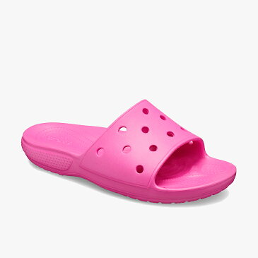 ・クロックス《ユニセックス》クラシック クロックス スライド/ エレクトリックピンク/ Crocs/ Classic Crocs Slide/ Electric Pink #サンダル ビーサン スポーツ アウトドア シューズ