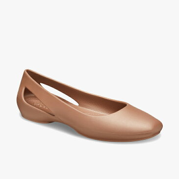 ▲-30%▼ クロックス《レディース》スローン フラット/ブロンズ/ CROCS/W Sloane Flat/Bronze #