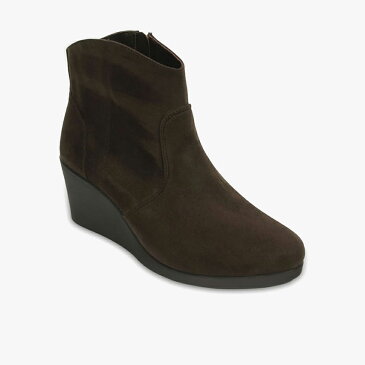 ▲-40%▼ クロックス《レディース》レイ シンセティック スエード ウェッジ ブーティ/エスプレッソ/ CROCS/W Leigh Synthetic Suede Wedge Bootie - Boot/Espresso #