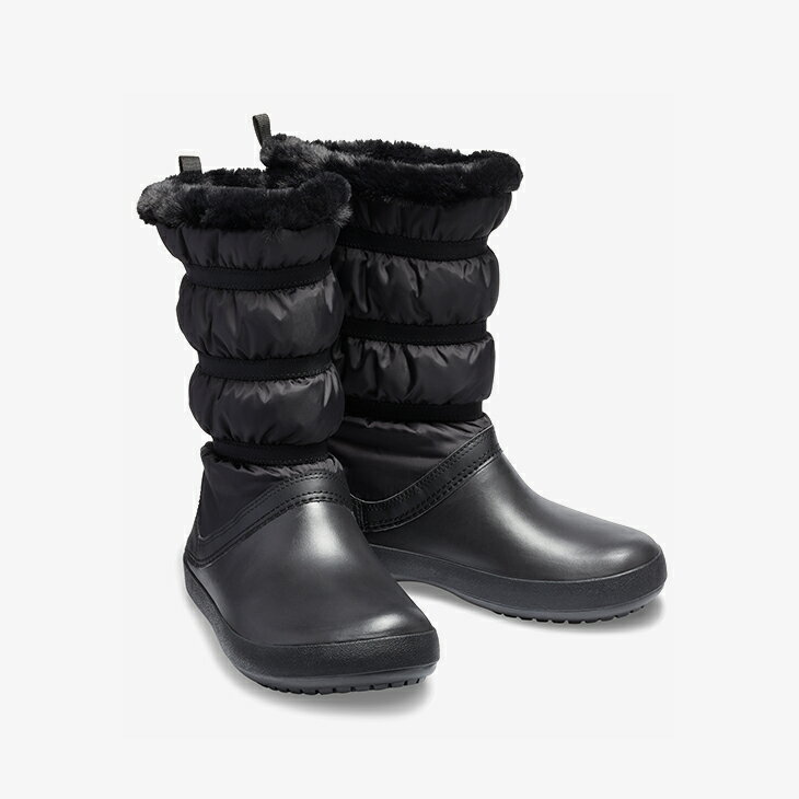 ・クロックス《レディース》クロックバンド ウィンター ブーツ/ブラック×ブラック/ CROCS/W Crocband Winter Boot - Boot/Black Black #