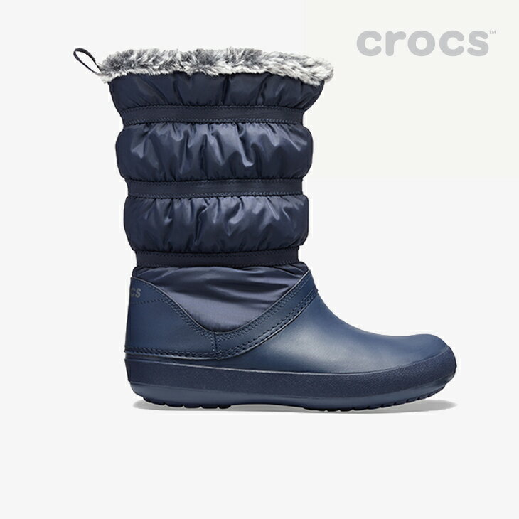 ・クロックス《レディース》クロックバンド ウィンター ブーツ/ネイビー/ CROCS/W Crocband Winter Boot - Boot/Navy #