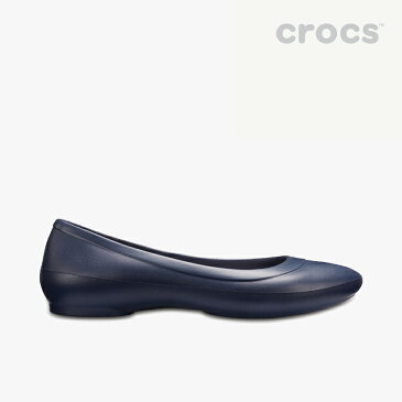 ・クロックス《レディース》リナ フラット/ネイビー/ CROCS/W Lina Flat/Navy #