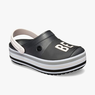 ▲-40%▼ クロックス《レディース》クロックバンド プラットフォーム ボールド カラー クロッグ/ブラック/ CROCS/W Crocband Platform Bold Color Clog/Black #