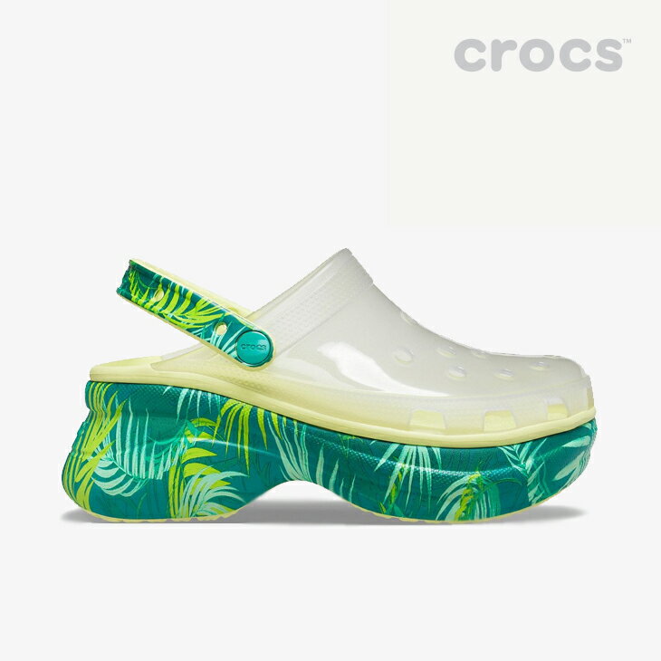 クロックス サンダル 《Ws》 Classic Bae Translucent Tropical Clog クラッシック ベイ トランスルーセント トロピカル 《メンズ靴 レディース靴》