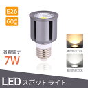 LEDレフ電球 E26 60W形 LEDスポットライト 昼白色 6000K 電球色 3000K 屋内 LED スポットライト LEDビーム球 電球 ビーム電球 ダクトレール用 ライティングレール（CH-NSX007）