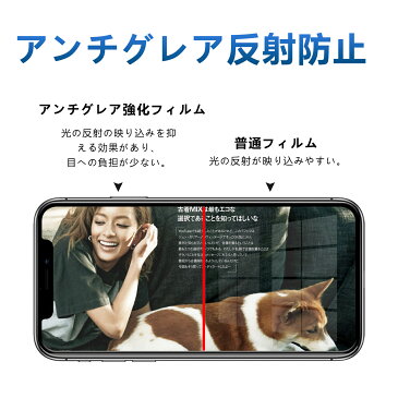 【2枚入り】【アンチグレア】iPhone ガラスフィルム 強化ガラス iPhone12/12Pro/12ProMax/12mini/SE2/7/8/7Plus/8Plus/X/Xs/11Pro/11/XR/XsMax/11ProMax マット 全面保護 強化ガラス 指紋防止 反射防止 スムーズタッチ 貼付け簡単 気泡防止 液晶保護フィルム 耐衝撃