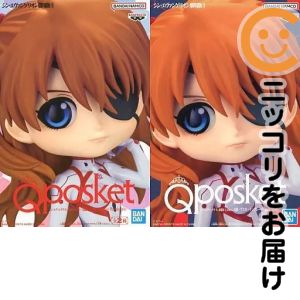 フィギュア 全2種セット 「シン・エヴァンゲリオン劇場版」 Q posket-式波・アスカ・ラングレー Plugsuit Style-