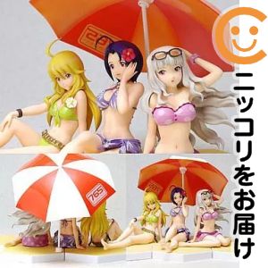 楽天市場】THE IDOLM@STER 美希・あずさ・貴音 ビーチパラソル付DX