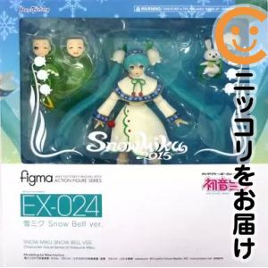 フィギュア figma 雪ミク Snow Bell ver. 「キャラクター・ボーカル・シリーズ01 初音ミク」 ワンダーフェスティバル2015冬&GOODSMILE ONLINE SHOP限定