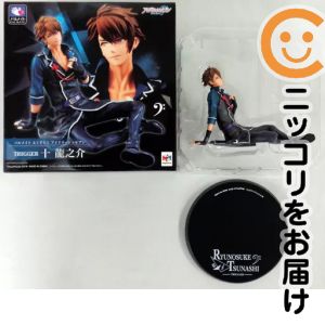 フィギュア パルメイトえくすとら TRIGGER 十龍之介 「アイドリッシュセブン」 メガトレショップ&オンラインショップ限定【14日以内発送】 こちらの商品は、メガトレショップ、プレミアムバンダイ、アニメイトオンラインショップ、アニメイト各店、あみあみネット店、あみあみ各店で販売された限定品です。『アイドリッシュセブン』より、TRIGGERの最年長『十龍之介』がハイクオリティフィギュアで登場です!『パルメイトえくすとら』は、手のひらサイズの「パルメイトシリーズ」が両手サイズでちょっぴりボリューミーに、よりハイクオリティになったフィギュアシリーズです。「エロエロビースト」と呼ばれる龍之介らしく、鎖骨や逞しい胸元を男らしい色気たっぷりに再現しました。また作中の大切なシーンでも着用している「SECRET NIGHT」の衣装を、華やかに造形しました。3人の中でひときわボリューム感のある仕様となっています。（C）アイドリッシュセブン■商品状態・中古品・商品画像はイメージです。（実際の商品の物ではございません）・サイズ：全高約100mm・商品のセット内容は以下の通りとなります。　フィギュア本体、専用台座※記載されている内容以外の封入物・特典等は付属しておりません。中古品のため、外箱がある商品でも箱に痛み（キズ、日焼け、へこみ等）などの劣化がある場合がございます。詳細につきましては、お応えいたしかねます事を予めご了承ください。■発送につきまして・送料は当店にて負担いたします。・コンビニ/ATM支払いを選択されたお客様は、お支払いいただきましてから準備をいたします。・宅配便にて発送（運送会社の指定はできません。）※発送までにご注文日（お支払日）より8〜14日のお時間を頂いております。土日祝日は休業のため翌営業日の対応となります。メーカー：メガハウス（MegaHouse）商品名：フィギュア パルメイトえくすとら TRIGGER 十龍之介 「アイドリッシュセブン」 メガトレショップ&オンラインショップ限定商品分類：パルメイト（PALMATE）作品：アイドリッシュセブンフィギュアも絶賛販売中♪☆コミ直をよろしくお願いします m(__)m