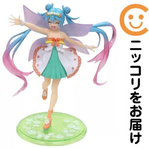 フィギュア 初音ミク（笑顔ver） 「キャラクター・ボーカル・シリーズ01 初音ミク」 フィギュア 3rd season spring ver. タイトーオンラインクレーン限定【2週間以内発送】