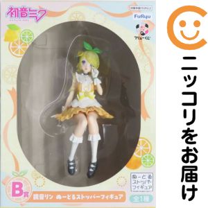 フィギュア 鏡音リン 「フリューくじ 初音ミク Citrus MIKU」 B賞 ぬーどるストッパーフィギュア【10日以内発送】 「フリューくじ 初音ミク Citrus MIKU」B賞のフィギュアになります。■商品状態・中古品・商品画像はイメージです。（実際の商品の物ではございません）・サイズ：約H14cm中古品のため、外箱がある商品でも箱に痛み（キズ、日焼け、へこみ等）などの劣化がある場合がございます。詳細につきましては、お応えいたしかねます事を予めご了承ください。■発送につきまして・送料は当店にて負担いたします。・コンビニ/ATM支払いを選択されたお客様は、お支払いいただきましてから準備をいたします。・宅配便にて発送（運送会社の指定はできません。）※発送までにご注文日（お支払日）より8〜14日のお時間を頂いております。土日祝日は休業のため翌営業日の対応となります。メーカー：フリュー商品名：フィギュア 鏡音リン 「フリューくじ 初音ミク Citrus MIKU」 B賞 ぬーどるストッパーフィギュア商品分類：ぬーどるストッパーシリーズ：ピアプロキャラクターキャラクター：鏡音リンフィギュアも絶賛販売中♪☆コミ直をよろしくお願いします m(__)m
