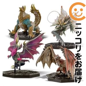 フィギュア 4体セットボックス（リオレウス/ジンオウガ/メル・ゼナ/アマツマガツチ） 「モンスターハンター」 カプコンフィギュアビルダー キューブ【2週間以内発送】