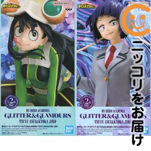 フィギュア 全2種セット 「僕のヒーローアカデミア」 GLITTER&GLAMOURS-TSUYU ASUI&KYOKA JIRO-【2週間以内発送】