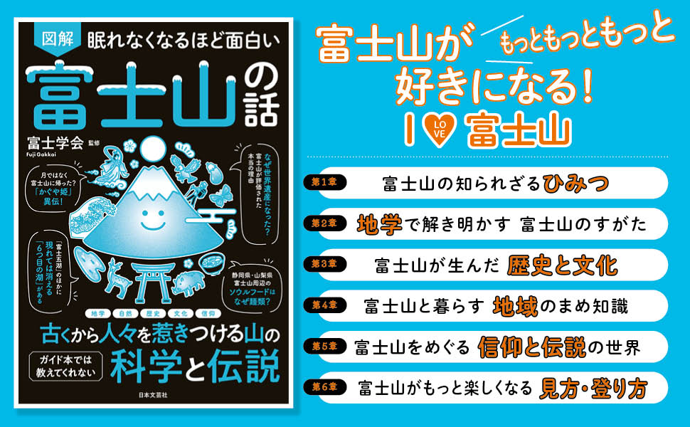 【新品】 眠れなくなるほど面白い 図解 富士山の話　古くから人々を惹きつける山の ガイド本では教えてくれない 科学と伝説 comicbazaar-10004171 コミックバザール サンプル画像2