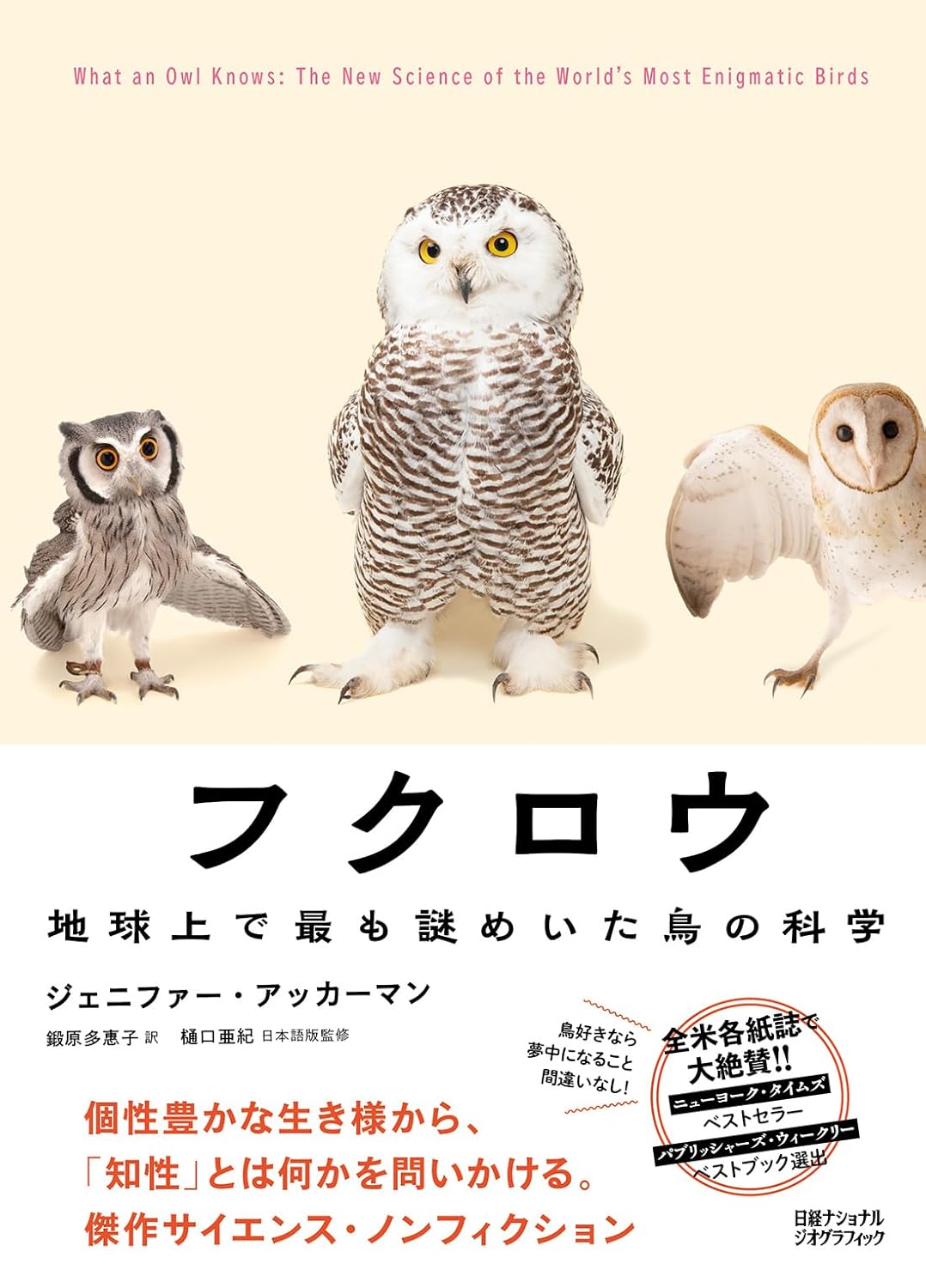 【新品】 フクロウ　地球上で最も謎めいた鳥の科学
