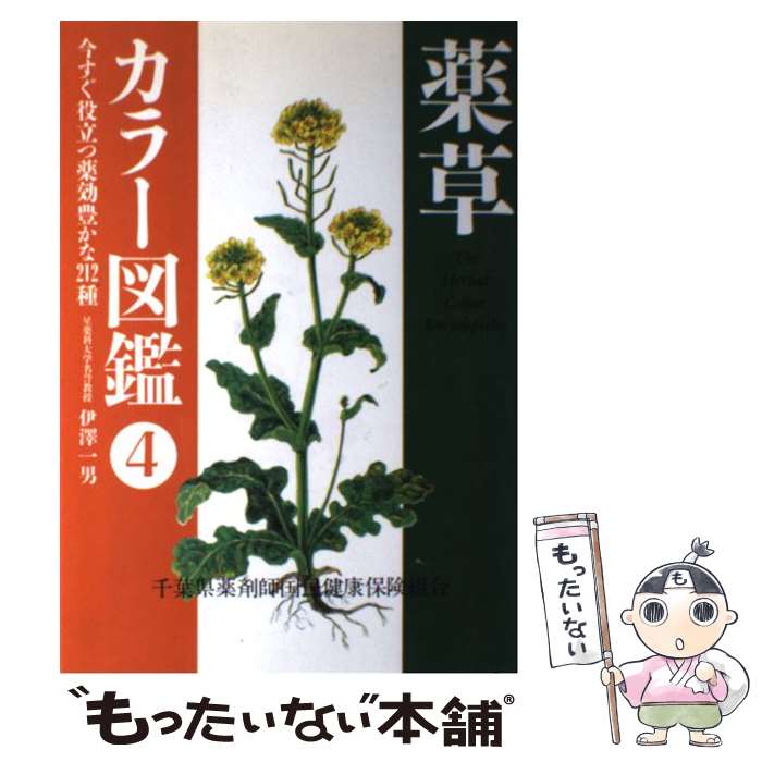 【中古】 薬草カラー図鑑（4） / 伊澤 一男 / 主婦の友社 単行本 【メール便送料無料】【最短翌日配達対応】