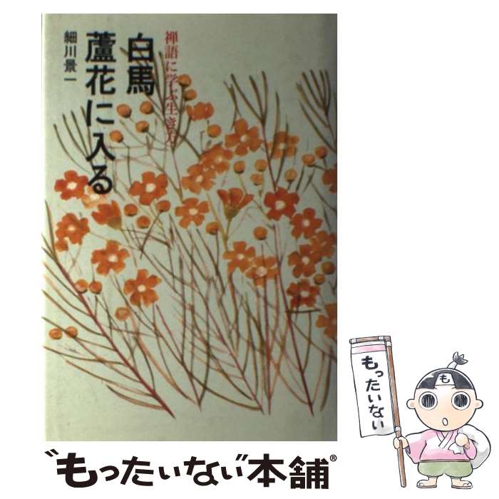 乐天商城 - 【中古】 白馬蘆花に入る第3版 / 細川 景一 / 禅文化研究所 [単行本]【メール便送料無料】【最短翌日配達対応】