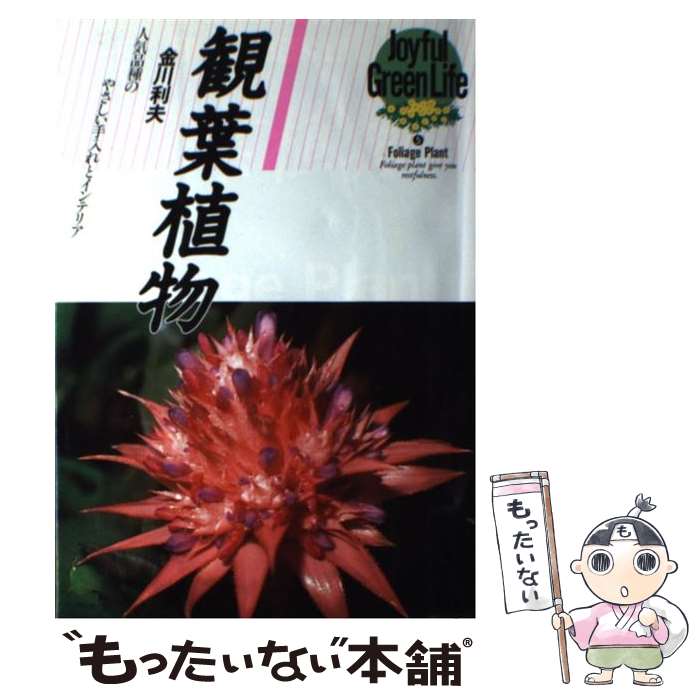 【中古】 観葉植物 人気品種のやさしい手入れとインテリア / 金川利夫 / 永岡書店 [単行本]【メール便送料無料】【最短翌日配達対応】