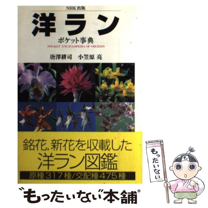 【中古】 洋ランポケット事典 / 唐澤 耕司, 小笠原 亮 / NHK出版 [単行本]【メール便送料無料】【最短翌日配達対応】