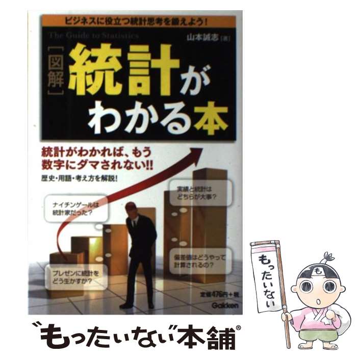 【中古】 「図解」統計がわかる本 / 山本誠志 / 学研プラス [単行本]【メール便送料無料】【あす楽対応】