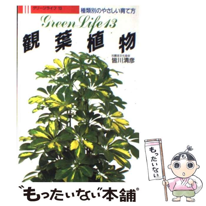 【中古】 観葉植物 種類別のやさしい育て方 / 皆川 清彦 / 永岡書店 [単行本]【メール便送料無料】【最短翌日配達対応】