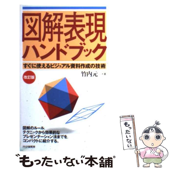 【中古】 図解表現ハンドブック すぐに使えるビジュアル資料作成の技術 / 竹内 元一 / PHP研究所 [単行..