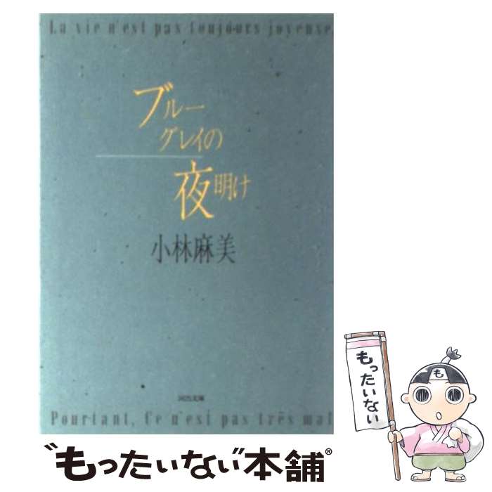 【中古】 ブルーグレイの夜明け / 小林 麻美 / 河出書房新社 [文庫]【メール便送料無料】【あす楽対応】