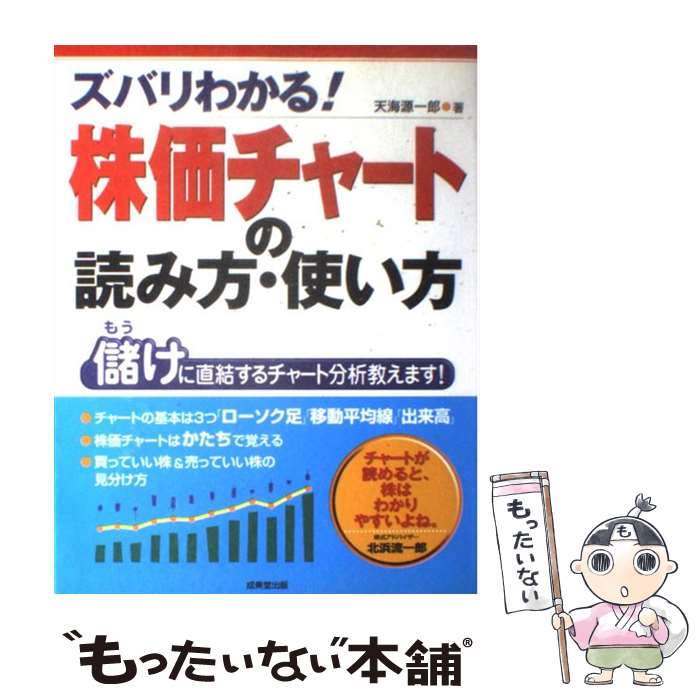 【中古】 ズバリわかる！株価チャートの読み方・使い方 / 天海 源一郎 / 成美堂出版 [単行本]【メール便送料無料】【あす楽対応】のサムネイル