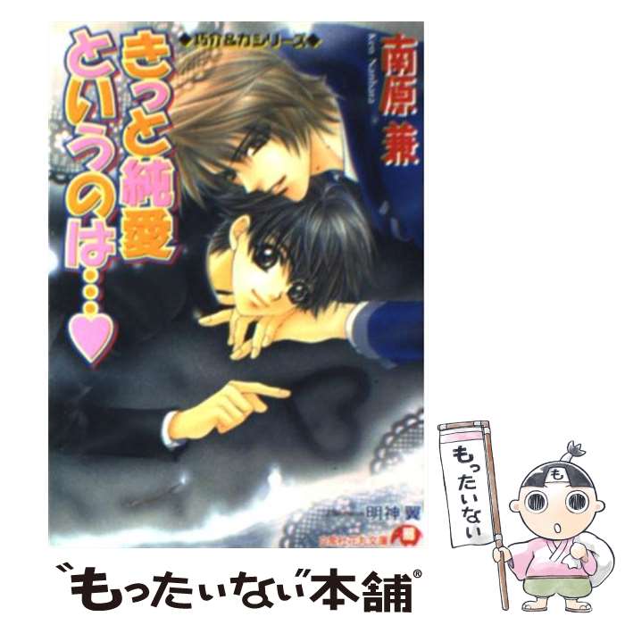 【中古】 きっと純愛というのは… / 南原 兼, 明神 翼 / 白泉社 [文庫]【メール便送料無料】【あす楽対応】