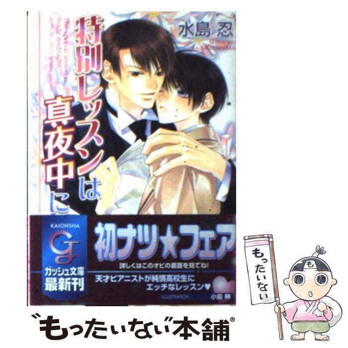 Super Qwest Library - 【中古】 特別レッスンは真夜中に / 水島 忍, 小島 榊 / 海王社 [文庫]【メール便送料無料】【最短翌日配達対応】