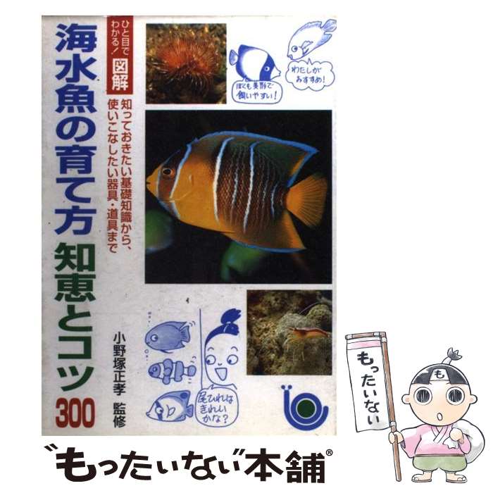 【中古】 海水魚の育て方知恵とコツ300 ひと目でわかる！図解 / 主婦と生活社 / 主婦と生活社 [単行本]【メール便送料無料】【あす楽対..