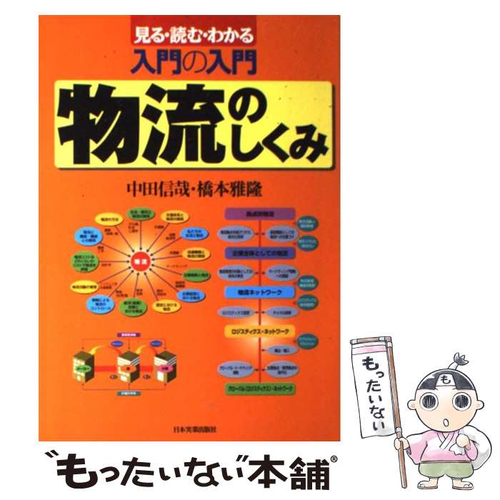 【中古】 入門の入門物流のしくみ 見る・読む・わかる / 中田 信哉, 橋本 雅隆 / 日本実業出版社 [単行..
