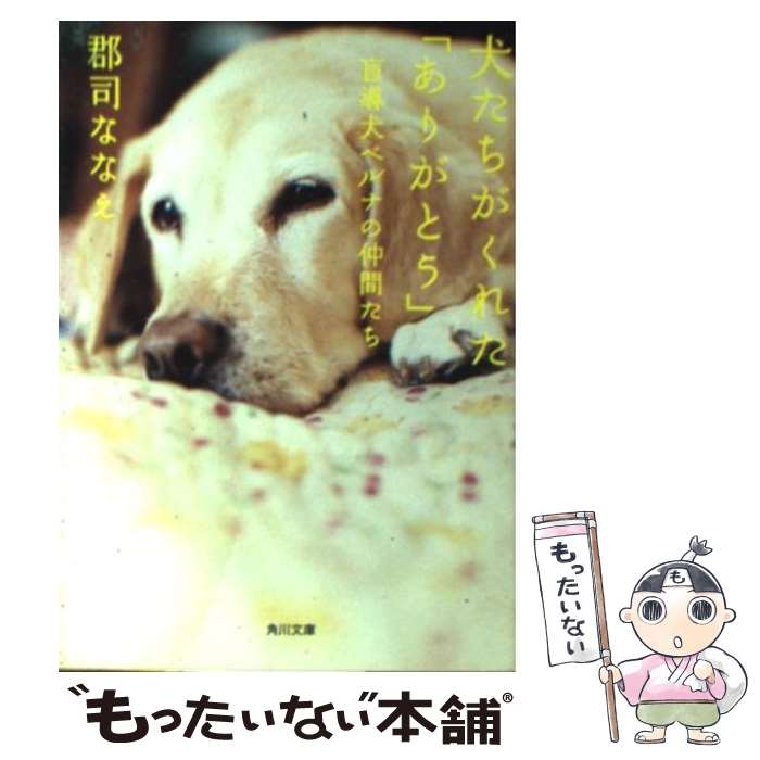  犬たちがくれた「ありがとう」 盲導犬ベルナの仲間たち / 郡司 ななえ / 角川書店 