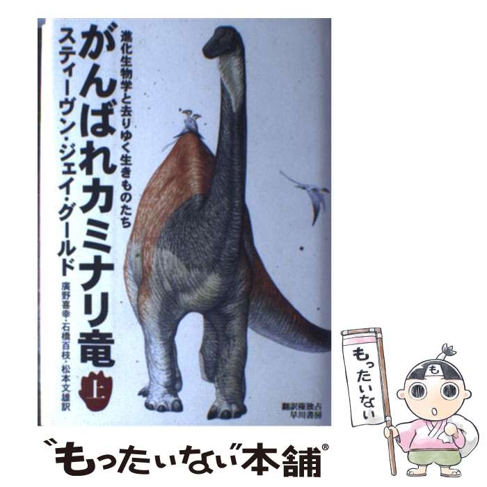 【中古】 がんばれカミナリ竜 進化生物学と去りゆく生きものたち 上 / スティーヴン ジェイ グールド, Stephen Jay Gould, 松本 文雄, 石橋 百枝, / 単行本 【メール便送料無料】【あす楽対応】