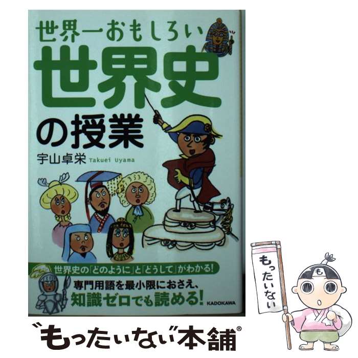 【中古】 世界一おもしろい世界史の授業 / 宇山 卓栄 / KADOKAWA/中経出版 [文庫]【メール便送料無料】【あす楽対応】のサムネイル