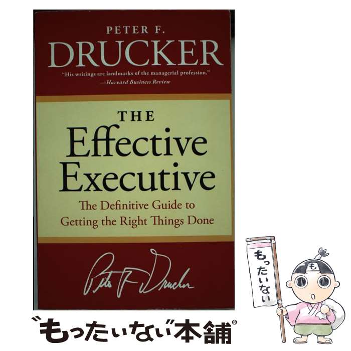 š EFFECTIVE EXECUTIVE,THE(B) / Peter F. Drucker / HarperBusiness [ڡѡХå]ڥ᡼...