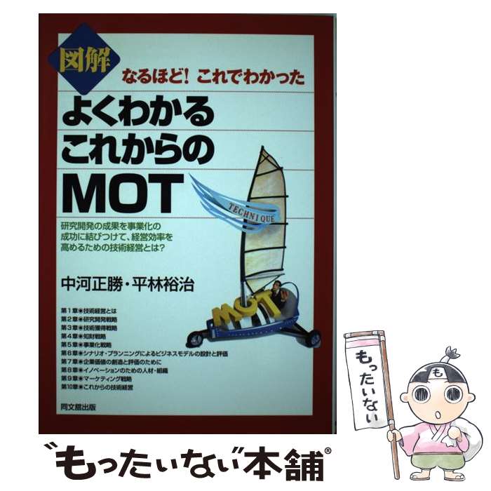 【中古】 図解よくわかるこれからのMOT なるほど！これでわかった / 中河 正勝, 平林 裕治 / 同文舘出版 [単行本]【メール便送料無料】【最短翌日配達対応】