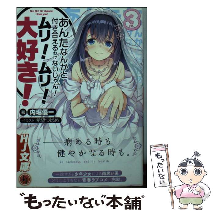 【中古】 あんたなんかと付き合えるわけないじゃん！ムリ！ムリ！大好き！ 3 / 内堀優一, 希望つばめ / ホビージャパン [文庫]【メール便送料無料】【あす楽対応】