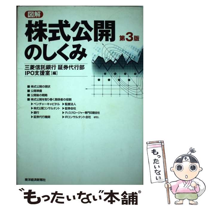 【中古】 図解株式公開のしくみ 第3版 / 三菱信託銀行