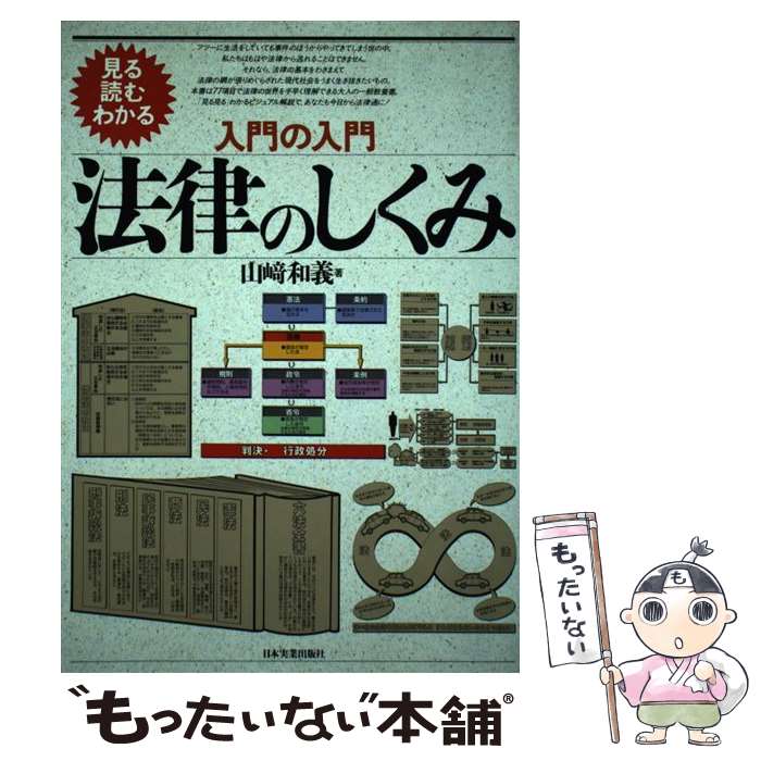 【中古】 入門の入門法律のしくみ 見る・読む・わかる / 山崎 和義 / 日本実業出版社 [単行本]【メール便送料無料】【あす楽対応】