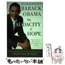 【中古】 The Audacity of Hope: Thoughts on Reclaiming the American Dream / Barack Obama / Broadway Books ペーパーバック 【メール便送料無料】【あす楽対応】