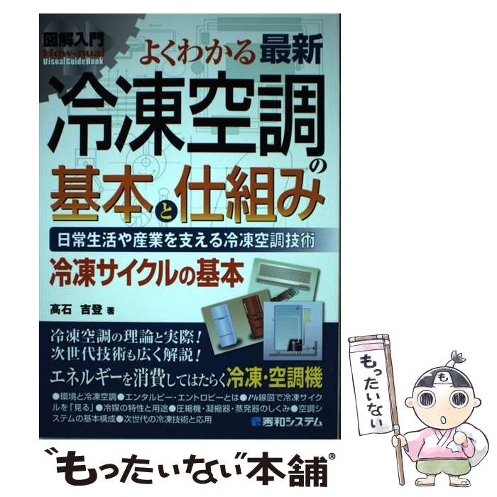 【中古】 よくわかる最新冷凍空調の基本と仕組み 日常生活や産業を支える冷凍空調技術 冷凍サイクルの / 高石 吉登 / 秀和システム [単行本]【メール便送料無料】【あす楽対応】