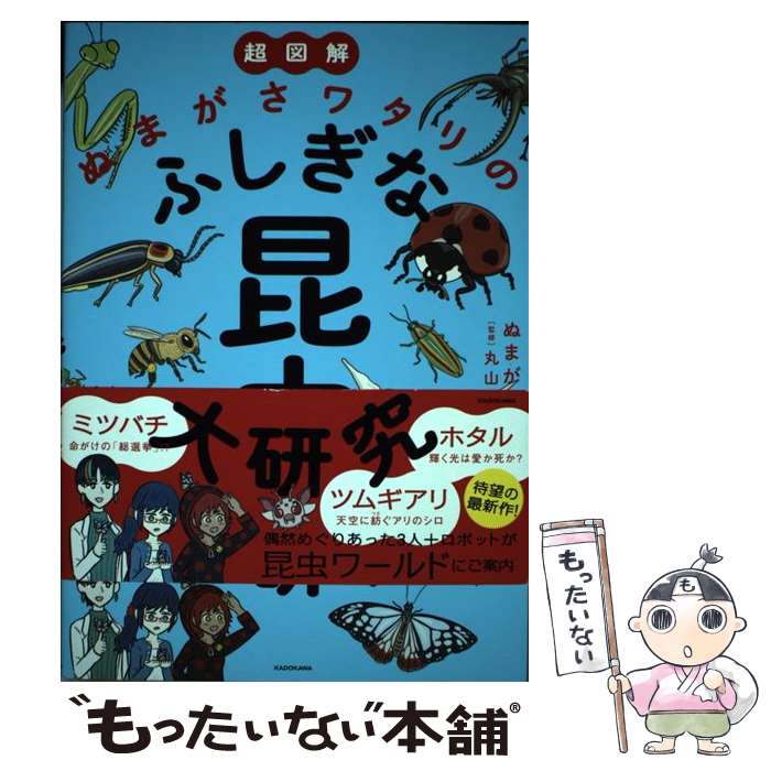 【中古】 超図解ぬまがさワタリのふしぎな昆虫大研究 / ぬまがさワタリ / KADOKAWA [単行本]【メール便送料無料】【最短翌日配達対応】のサムネイル