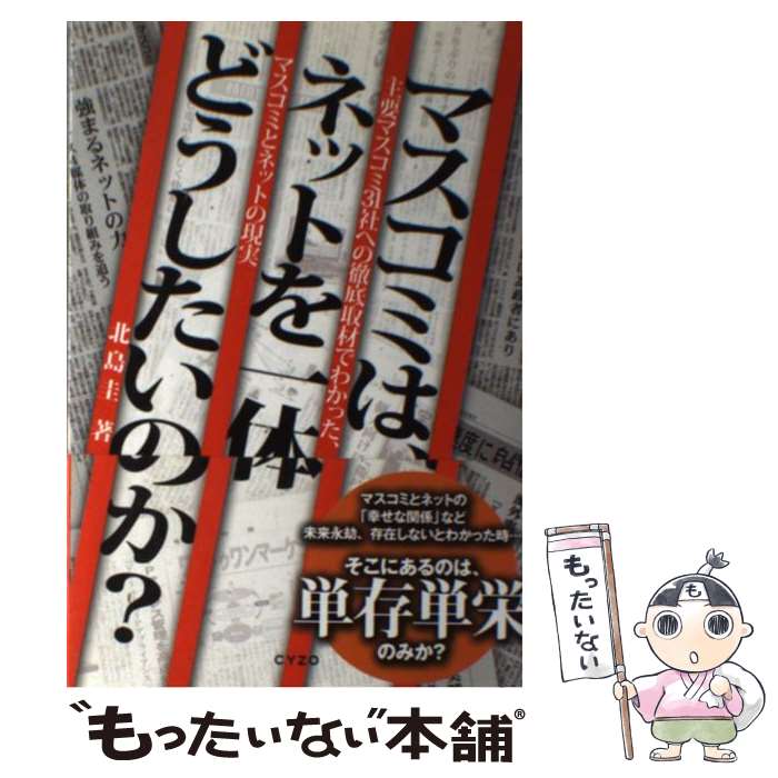  マスコミは、ネットを一体どうしたいのか？ 主要マスコミ31社への徹底取材でわかった、マスコミ / 北島 圭 / サイゾー 