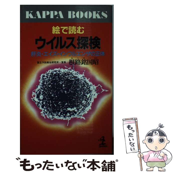 【中古】 絵で読むウイルス探検 肝炎・エイズ・インフルエンザ