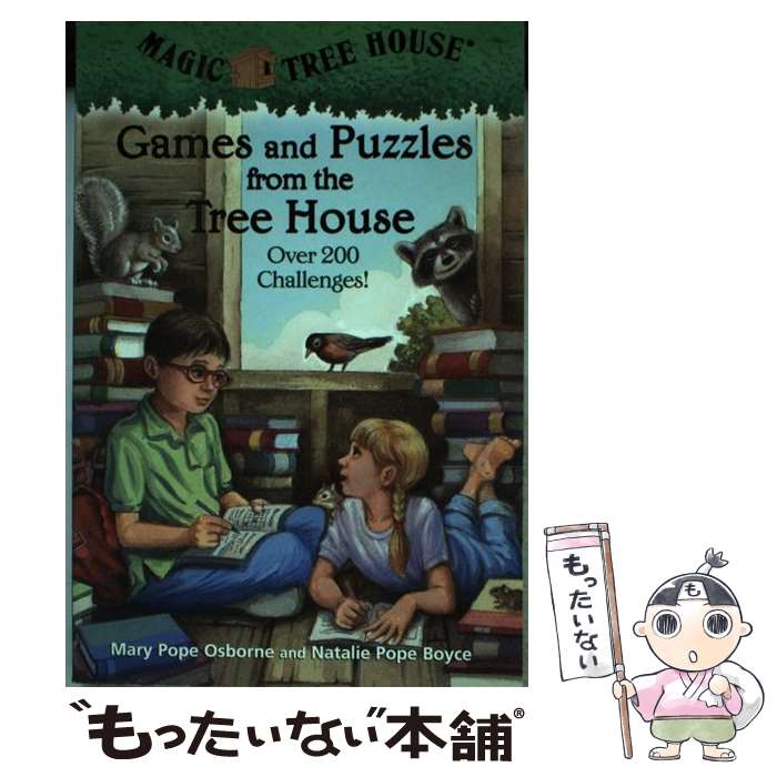 【中古】 Games and Puzzles from the Tree House: Over 200 Challenges!/RANDOM HOUSE/Ma...