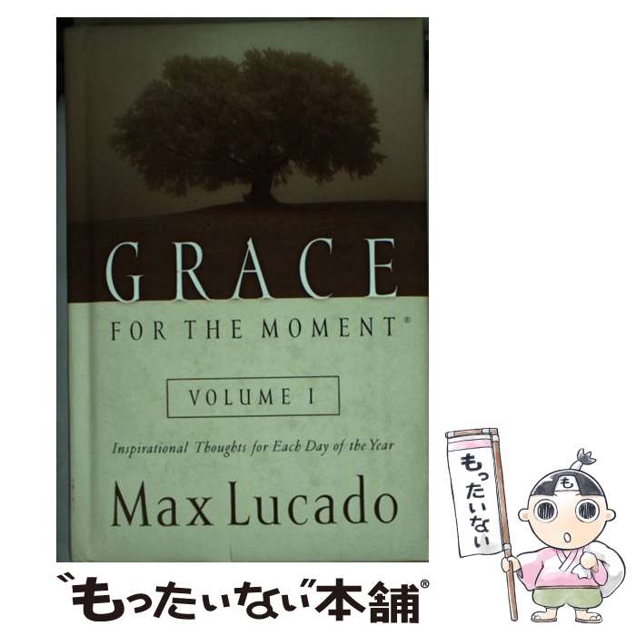 【中古】 Grace for the Moment Volume I, Hardcover: Inspirational Thoughts for Each Day of the Year 1 / Terri A. Gibbs / Thomas Nelson Inc [ハードカバー]【メール便送料無料】【あす楽対応】