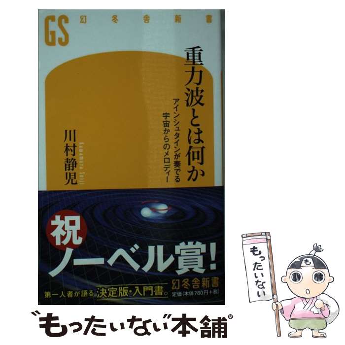 【中古】 重力波とは何か アインシュタインが奏でる宇宙からのメロディー / 川村 静児 / 幻冬舎 [新書]【メール便送料無料】【あす楽対応】